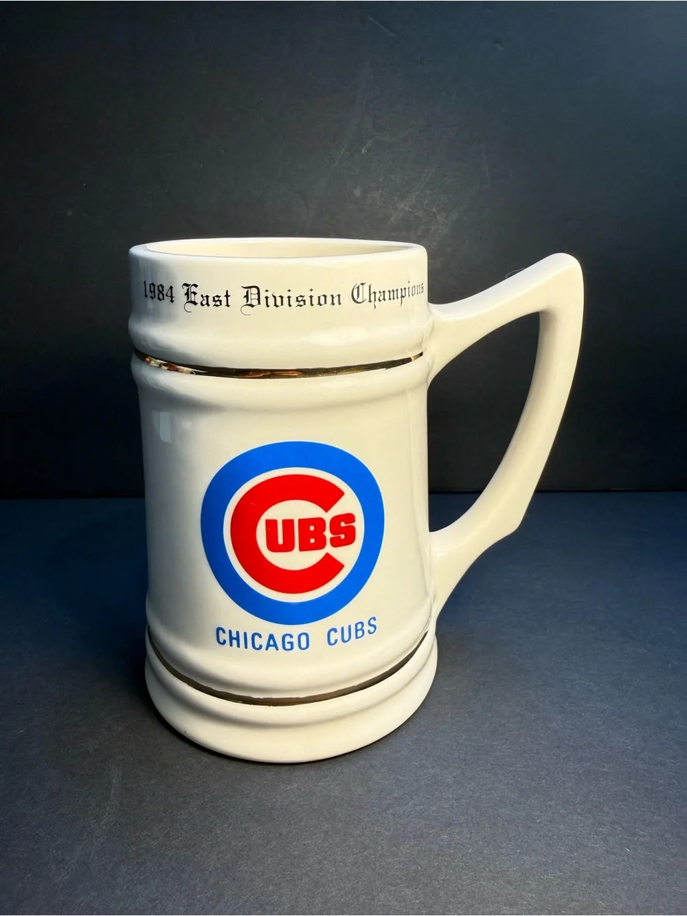 Vintage Chicago Cubs 1984 National League East Division Champions Ceramic Mug - Picture 1 of 12